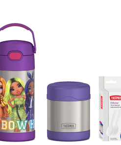 12oz Rainbow High FUNtainer® Water Bottle & 10oz Food Jar Bundle