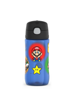 16oz Thermos® Kids Water Bottle With Spout Lid Mario Kart™