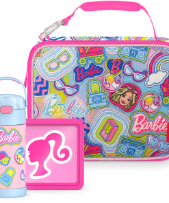 Barbie™ Bundle - Soft Lunch Box. 12oz FUNtainer® Water Bottle & Hard Ice
