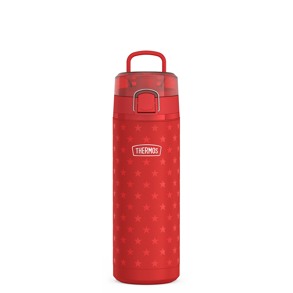 24oz Icon™ Water Bottle with Spout - Red Stars